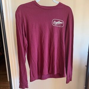 Primitive Burgundy Long Sleeve Tee